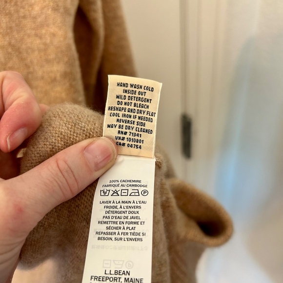 Women's Classic Cashmere Open Cardigan with Pocket, Regular, Small - Picture 5 of 5